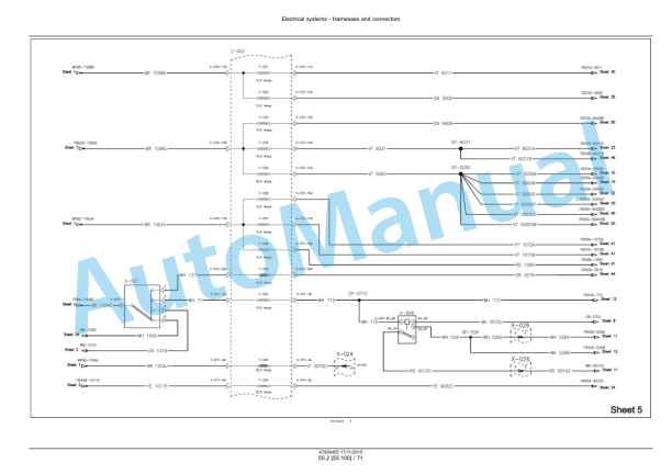 New Holland T7.230, T7.245, T7.260, T7.270 Auto Command Tier 4B Final Tractor Service Manual 47985254-3