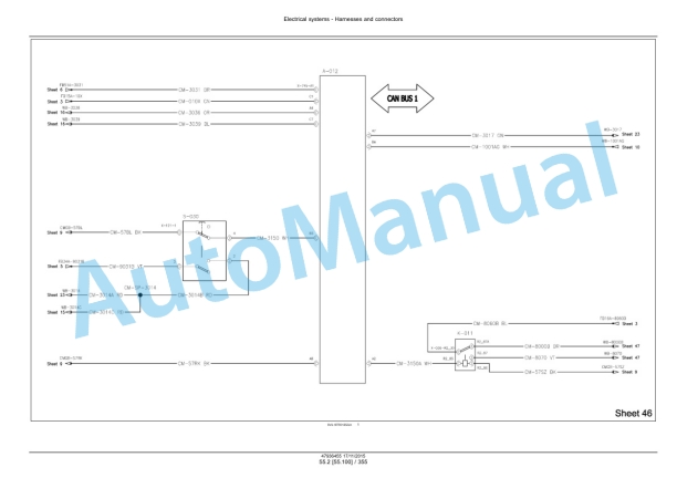 New Holland T7.230, T7.245, T7.260, T7.270 Auto Command Tier 4B Final Tractor Service Manual 47985255-4