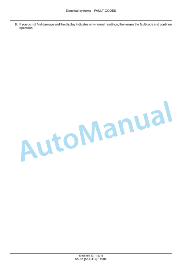 New Holland T7.230, T7.245, T7.260, T7.270 Auto Command Tier 4B Final Tractor Service Manual 47985267-4