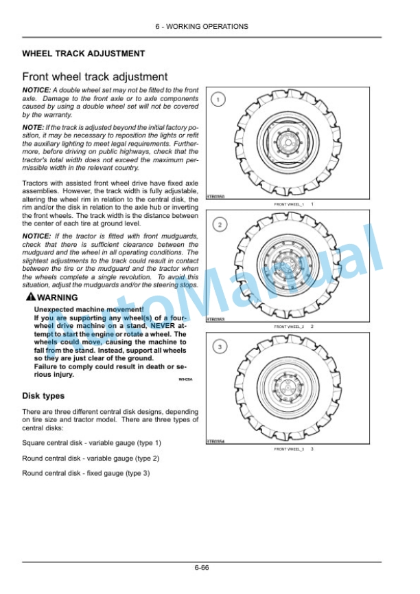 New Holland T7.240, T7.245 Tractor Operation and Maintenance Manual 84417619-4