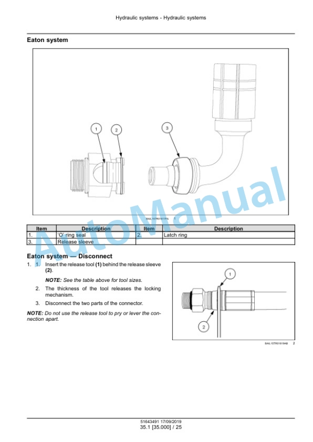 Alternative view of New Holland T7.275, T7.290, T7.315 AutoCommand Sidewinder II Stage IV - Stage V Tractor Service Manual 51643491