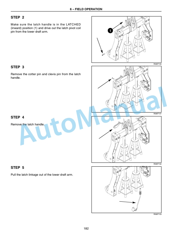 Alternative view of New Holland T8010, T8020, T8030, T8040, T8050 Tractor Operation and Maintenance Manual 87612879