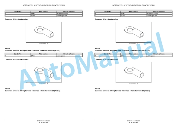 New Holland T8010, T8020, T8030, T8040, T8050 Tractor Repair Manual 87754618-2