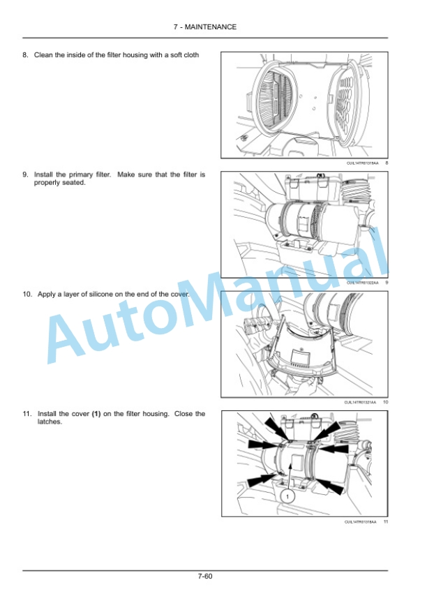 New Holland T8.270, T8.295, T8.325, T8.355, T8.385 Tractor Operation and Maintenance Manual 48050399-5