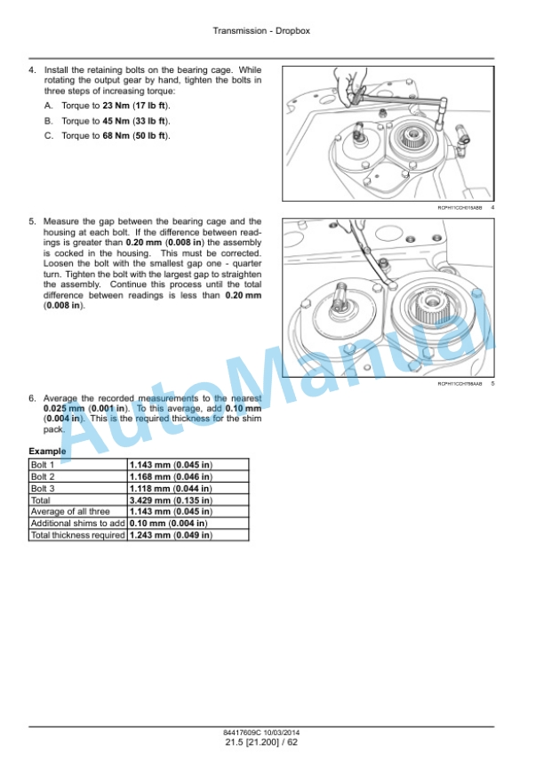 Alternative view of New Holland T8.270, T8.295, T8.325, T8.355, T8.385 Tractor Service Manual 84417609
