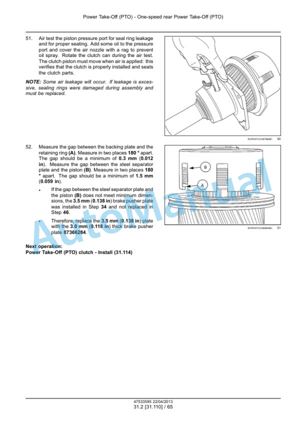 Alternative view of New Holland T8.275, T8.300, T8.330, T8.360, T8.390, T8.420 CVT Tractor Service Manual 47533595