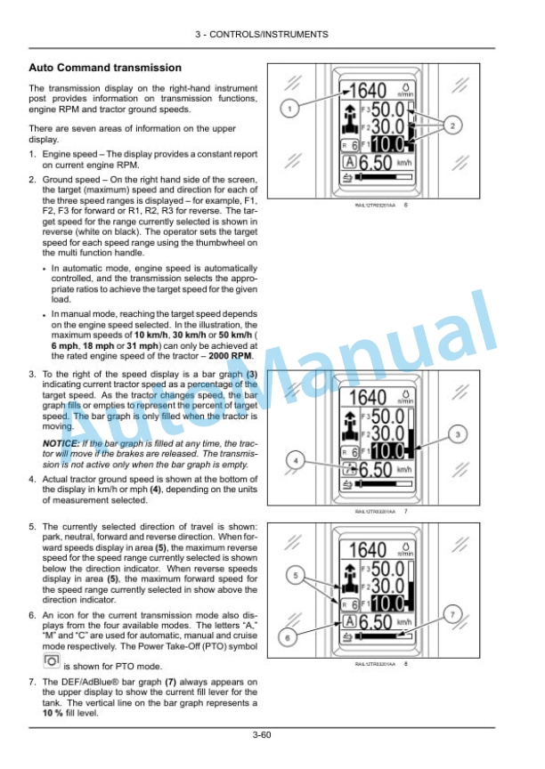 Alternative view of New Holland T8.275, T8.300, T8.330, T8.360, T8.390, T8.420 Tractor Operation and Maintenance Manual 47596169