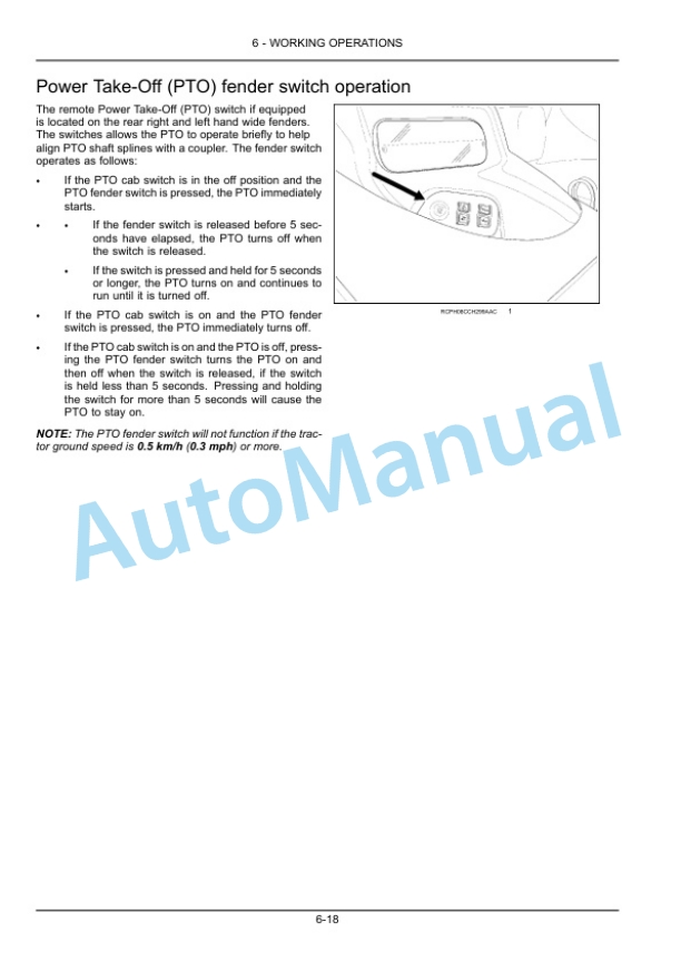 New Holland T8.275, T8.300, T8.330, T8.360, T8.390 Tractor Operation and Maintenance Manual 47378620-3