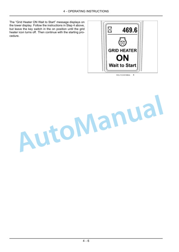 Alternative view of New Holland T8.275, T8.300, T8.330, T8.360, T8.390 Tractor Operation and Maintenance Manual 84516838
