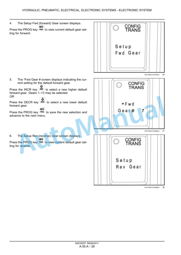New Holland T8.275, T8.300, T8.330, T8.360, T8.390 Tractor Service Manual 84533057-2