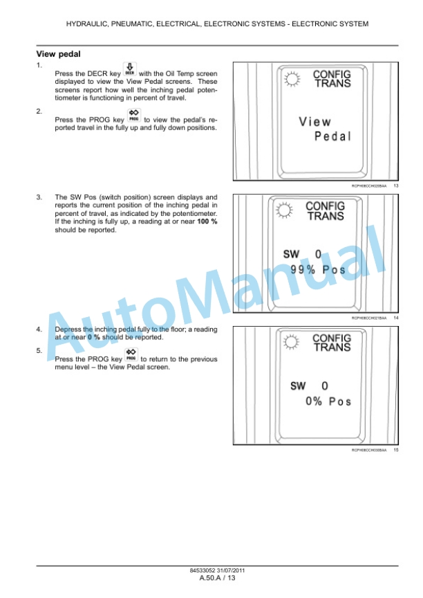 New Holland T8.275, T8.300, T8.330, T8.360, T8.390 Tractor Service Manual 84533079-2