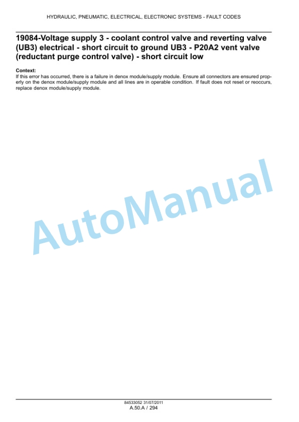 New Holland T8.275, T8.300, T8.330, T8.360, T8.390 Tractor Service Manual 84533080-4