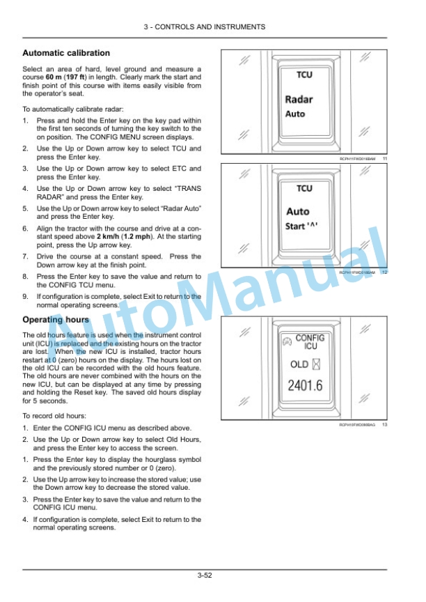 Alternative view of New Holland T8.295, T8.325, T8.355, T8.385 Tractor Operation and Maintenance Manual 51476244