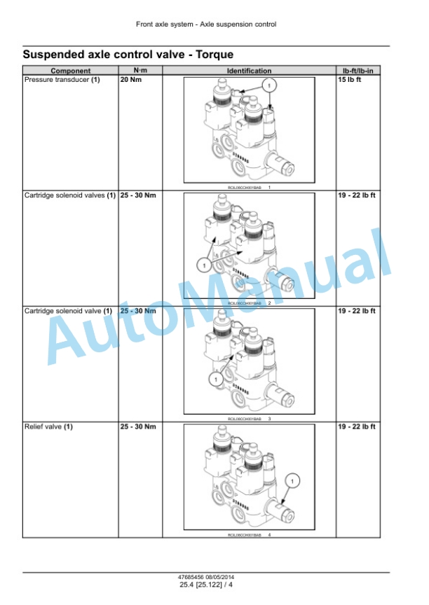 Alternative view of New Holland T8.320, T8.350, T8.380, T8.410 Powershift Transmission PST Tractor Service Manual 47685456