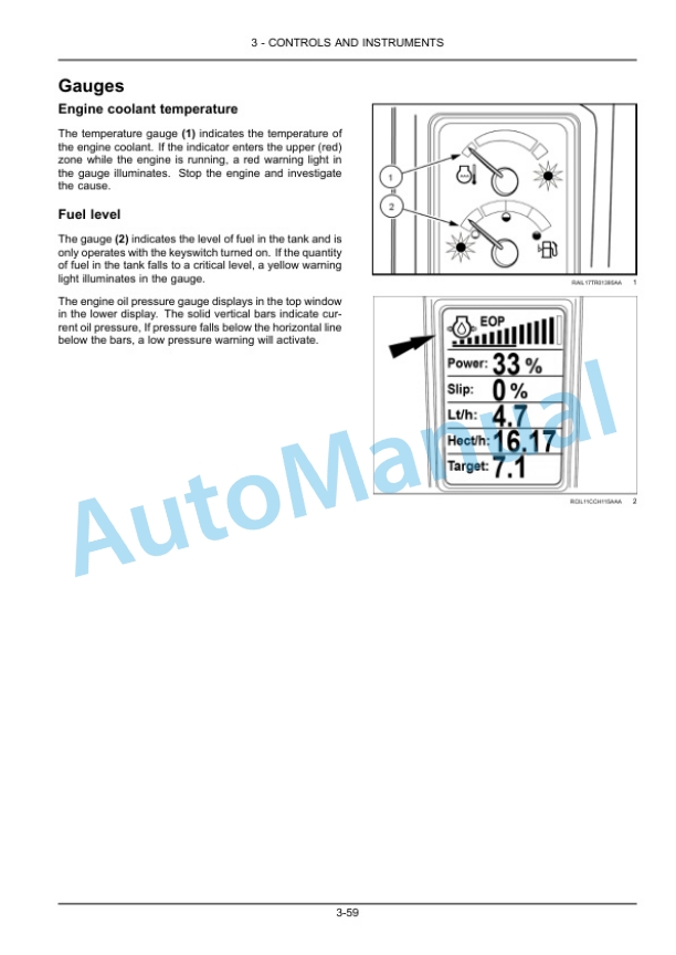 Alternative view of New Holland T8.320, T8.350, T8.380, T8.410, T8.435 SmartTrax Tractor Operation and Maintenance Manual 51483372