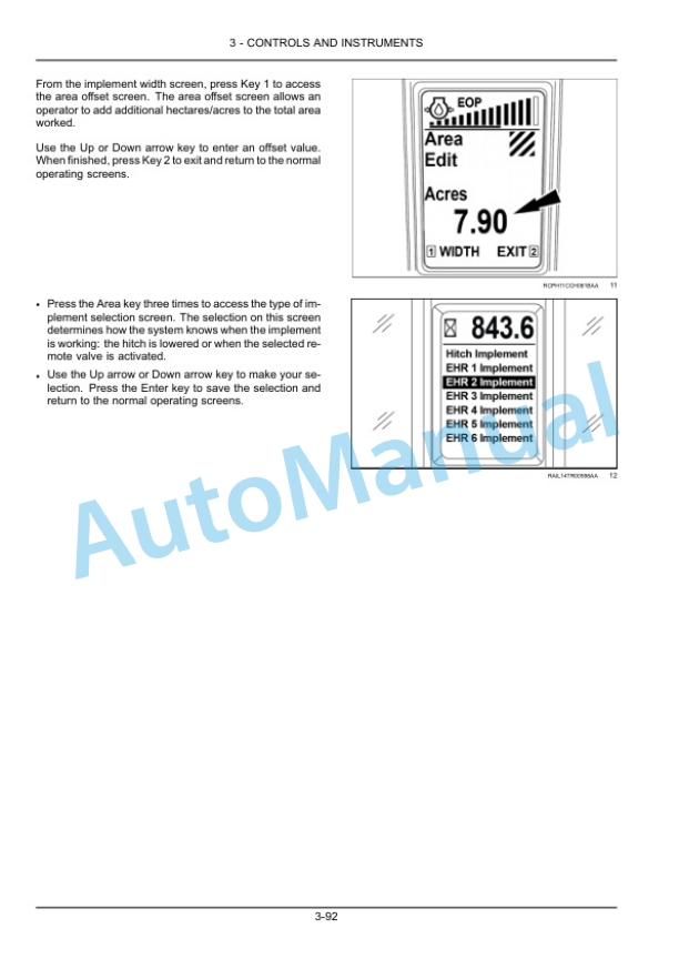 Alternative view of New Holland T8.320, T8.350, T8.380, T8.410, T8.435 SmartTrax Tractor Operation and Maintenance Manual 51483374