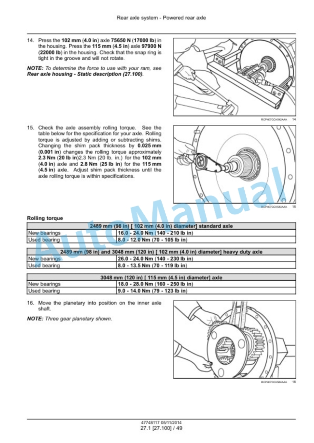 Alternative view of New Holland T8.320, T8.350, T8.380, T8.410, T8.435, T8.380 SmartTrax, T8.410 SmartTrax, T8.435 SmartTrax Continuously Variable Transmission CVT Tractor Service Manual 47748117