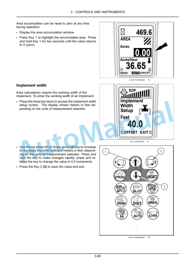 Alternative view of New Holland T8.320 - T8.435 SmartTrax Continuously Variable Transmission CVT Tractor Operation and Maintenance Manual 47824598