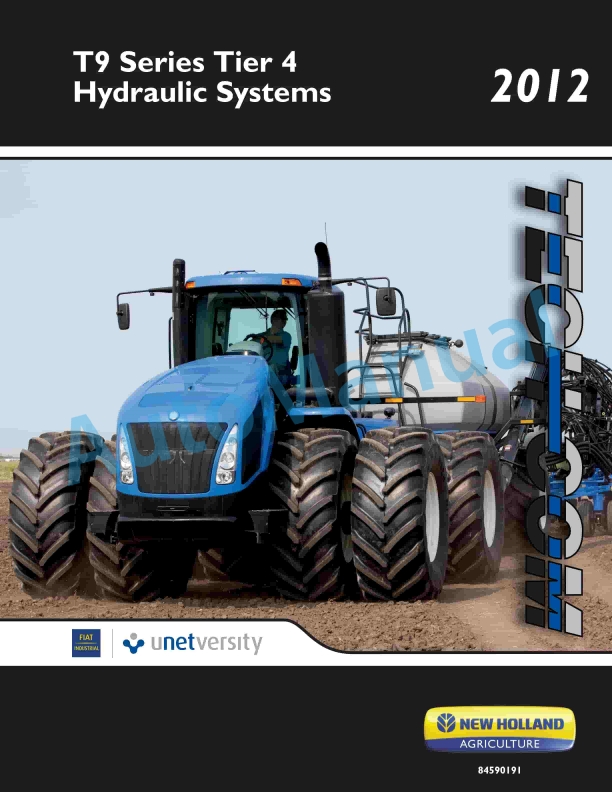 New Holland T9 Series Tier 4 Hydraulic System 84590191