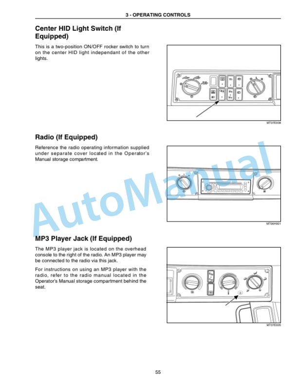 Alternative view of New Holland T9020, T9030, T9040, T9050, T9060 Tractor Operation and Maintenance Manual 87562886