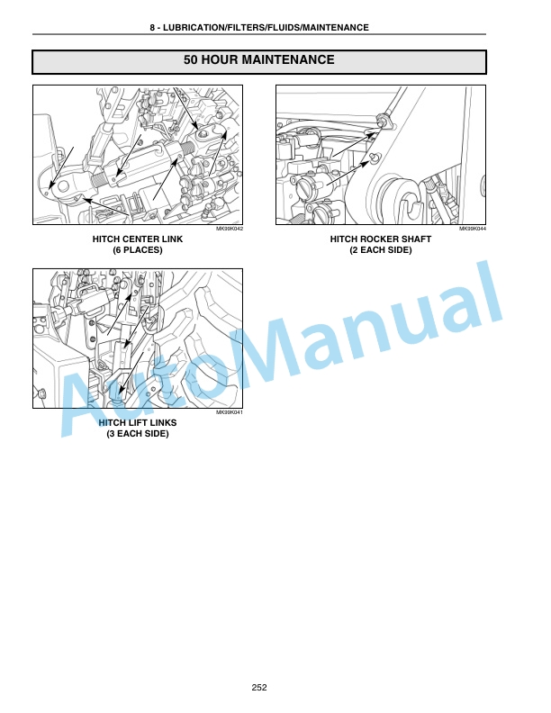 New Holland T9030, T9040, T9050, T9060 Tractor Operation and Maintenance Manual 84266061-5