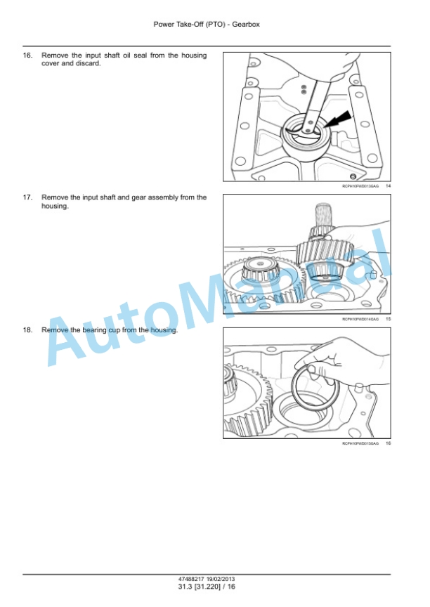 New Holland T9.390, T9.450, T9.505, T9.560, T9.615, T9.670 Tier 4 Tractor Service Manual 47512825-4
