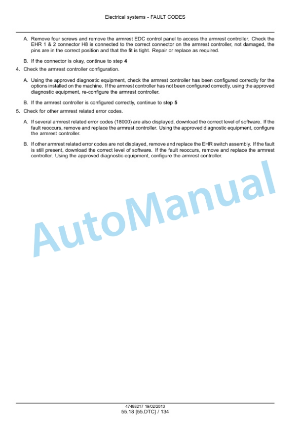 New Holland T9.390, T9.450, T9.505, T9.560, T9.615, T9.670 Tier 4 Tractor Service Manual 47512829-3