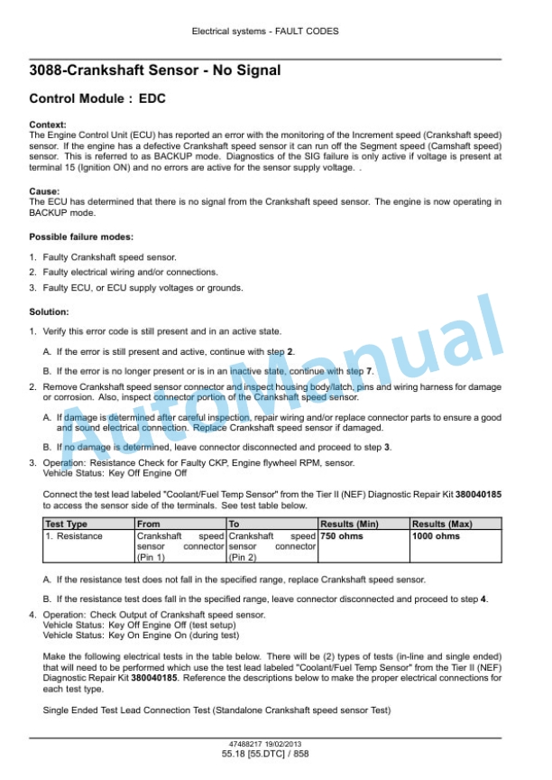 New Holland T9.390, T9.450, T9.505, T9.560, T9.615, T9.670 Tier 4 Tractor Service Manual 47512831-5