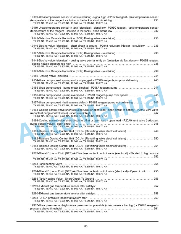 New Holland T9.390, T9.450, T9.505, T9.560, T9.615, T9.670 Tier 4 Tractor Service Manual 47512833-5