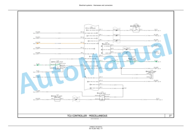 New Holland T9.390, T9.450, T9.505, T9.560, T9.615, T9.670 Tier 4 Tractor Service Manual 47632304-3