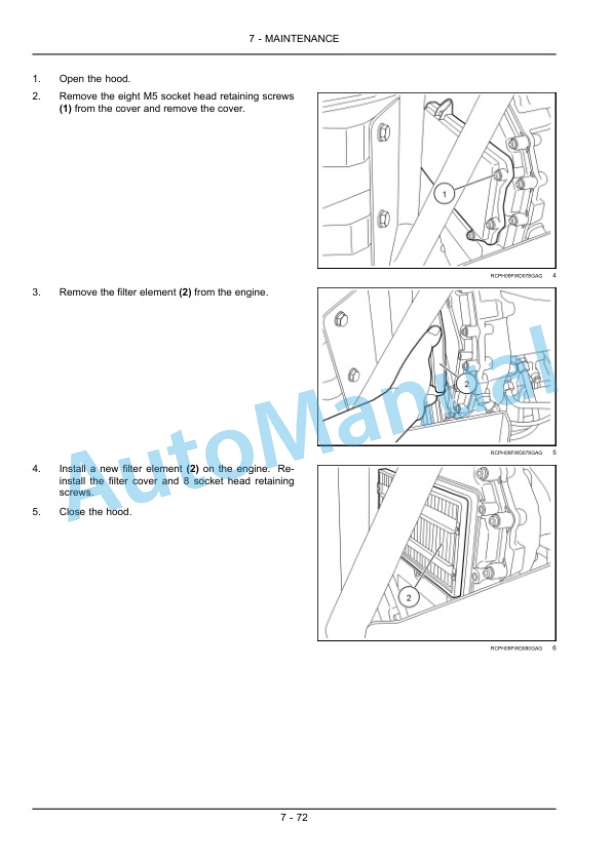 New Holland T9.390, T9.450, T9.505, T9.560, T9.615, T9.670 Tractor Operation and Maintenance Manual 84295197-5