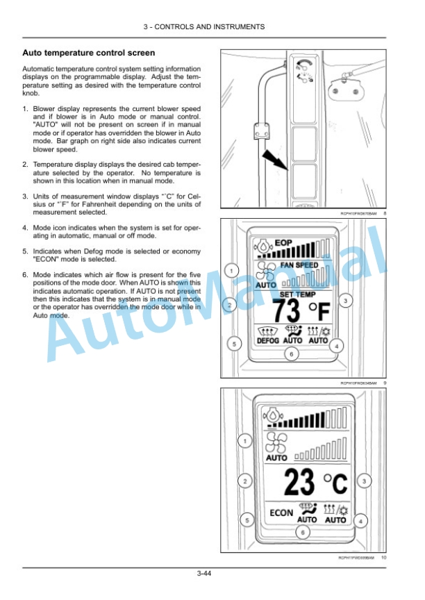 Alternative view of New Holland T9.435, T9.480, T9.530, T9.565, T9.600, T9.645, T9.700 SmartTrax Tier 4B Final Tractor Operation and Maintenance Manual 51461859
