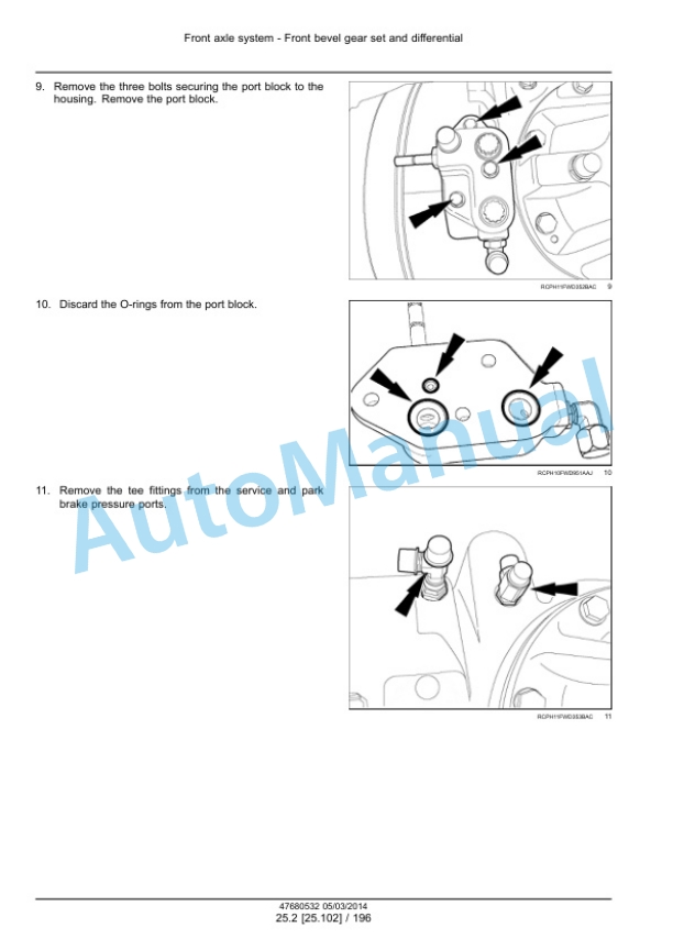 New Holland T9.435, T9.480, T9.530, T9.565, T9.600, T9.645, T9.700 Tier 4B Final Tractor Service Manual 47687981-4