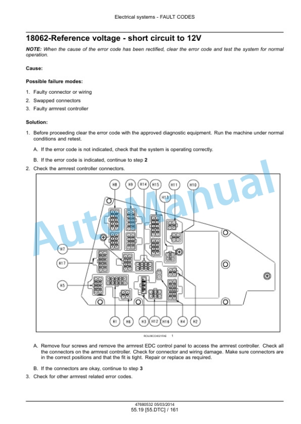 New Holland T9.435, T9.480, T9.530, T9.565, T9.600, T9.645, T9.700 Tier 4B Final Tractor Service Manual 47687987-3