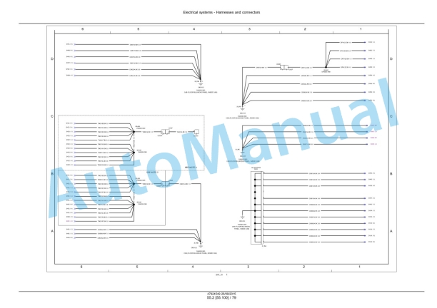 New Holland T9.435, T9.480, T9.530, T9.565, T9.600, T9.645, T9.700 Tier 4B Final Tractor Service Manual 47936396-3