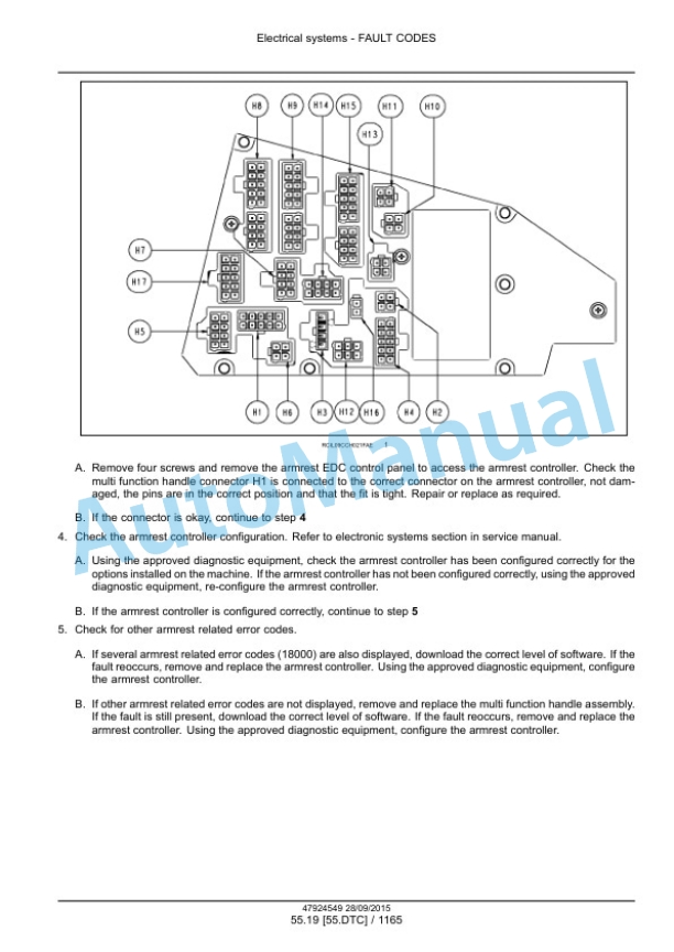New Holland T9.435, T9.480, T9.530, T9.565, T9.600, T9.645, T9.700 Tier 4B Final Tractor Service Manual 47936402-2