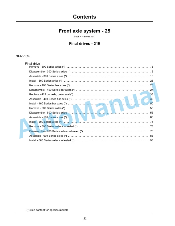 New Holland T9.435, T9.480, T9.530, T9.565, T9.600, T9.645, T9.700 Tier 4B Final Tractor Service Manual 47936404-2