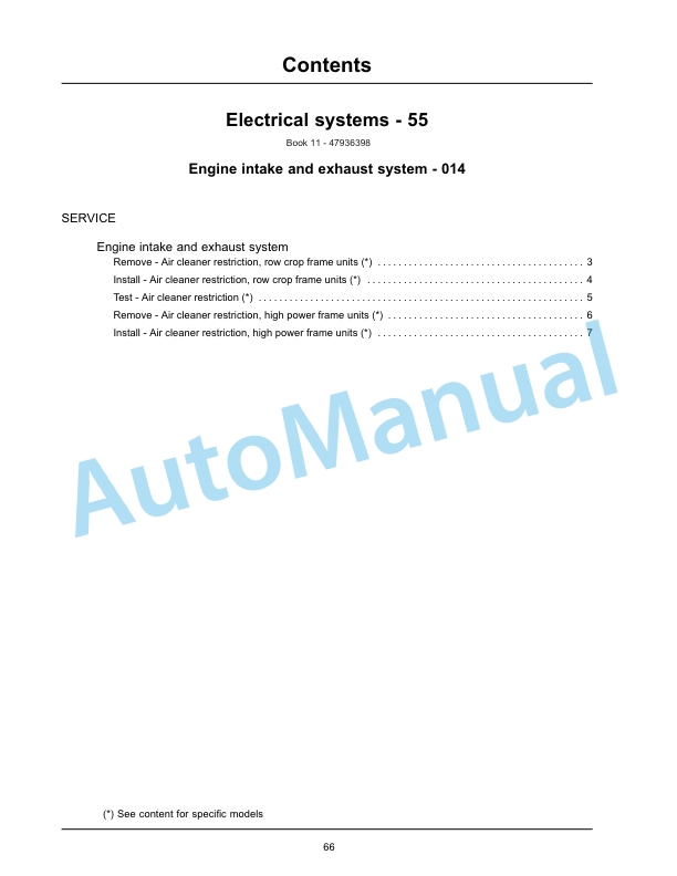 New Holland T9.435, T9.480, T9.530, T9.565, T9.600, T9.645, T9.700 Tier 4B Final Tractor Service Manual 47936404-4