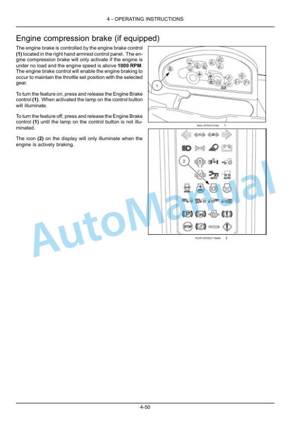 New Holland T9.450, T9.505, T9.560, T9.615, T9.670 Tier 2 Tractor Operation and Maintenance Manual 47982426-3