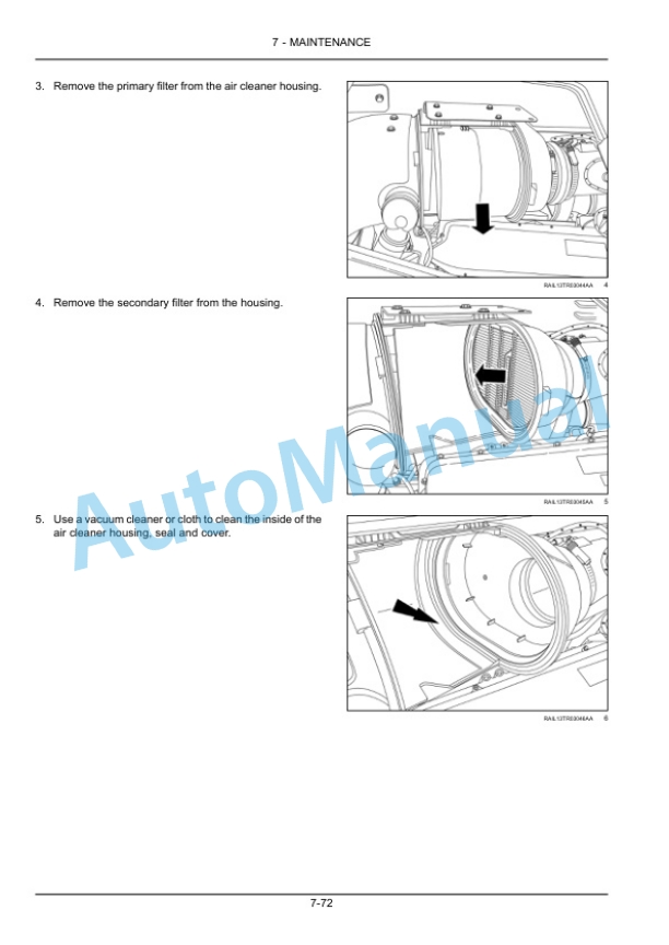 New Holland T9.450, T9.505, T9.560, T9.615, T9.670 Tier 2 Tractor Operation and Maintenance Manual 47982426-5