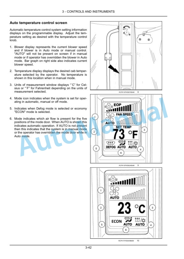 New Holland T9.450, T9.505, T9.560, T9.615, T9.670 Tier 2 Tractor Operation and Maintenance Manual 48074289-2