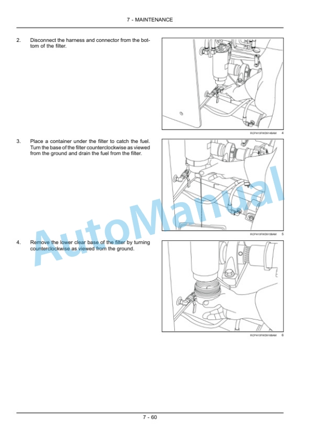 New Holland T9.450, T9.505, T9.560, T9.615, T9.670 Tier 2 Tractor Operation and Maintenance Manual 84384656-5