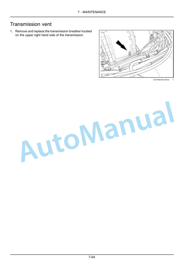 New Holland T9.450, T9.505, T9.560, T9.615, T9.670 Tier 2 Tractor Operation and Maintenance Manual 84562250-5