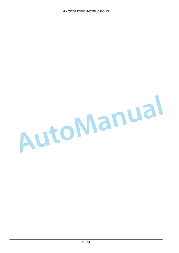 New Holland T9.450, T9.505, T9.560, T9.615, T9.670 Tier 2 Tractor Operation and Maintenance Manual 84594659-3