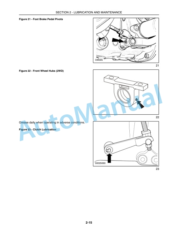 New Holland TB120 Mudder Tractor Operation and Maintenance Manual 87039955-4