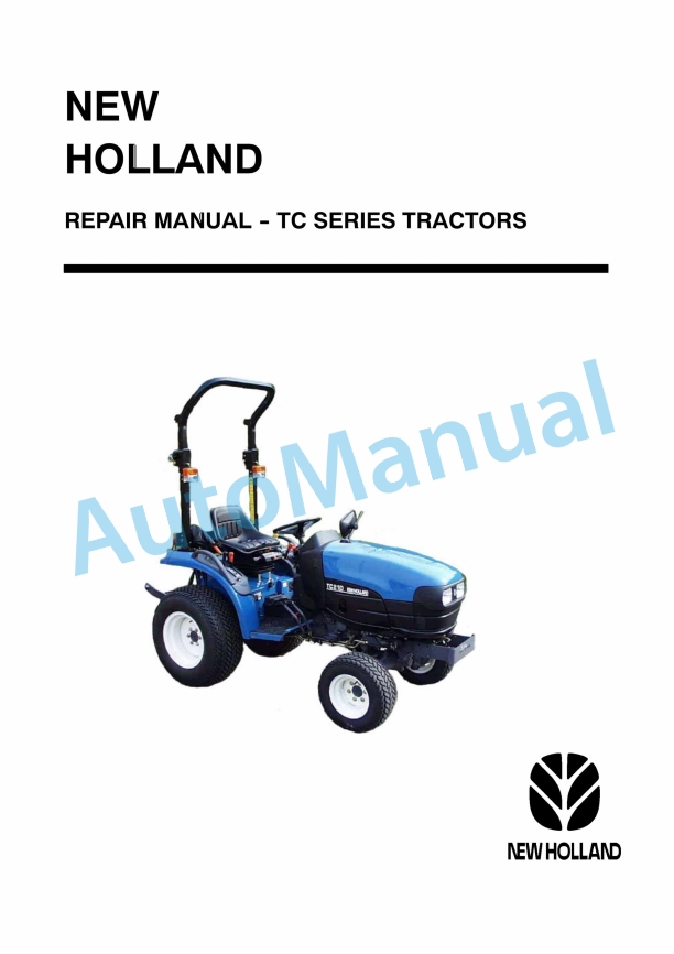 New Holland TC Series Tractor Repair Manual 6045507100
