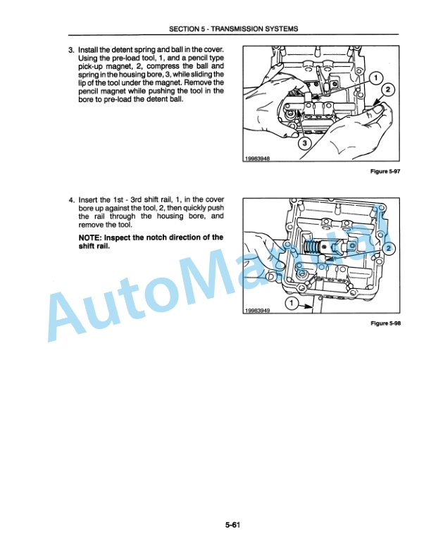 New Holland TC18, TC21, TC21D Repair Manual 86590941-3