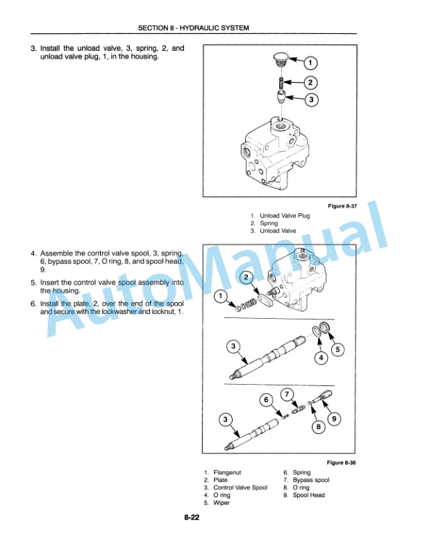 New Holland TC18, TC21, TC21D Repair Manual 86590942-2