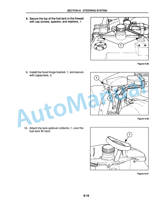 New Holland TC18, TC21, TC21D Repair Manual 86590942-4