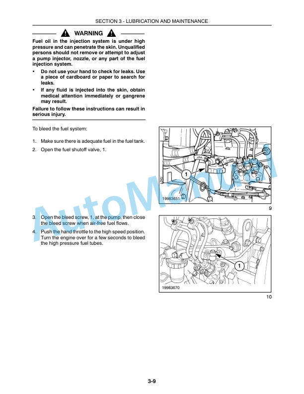New Holland TC23DA, TC26DA Tractor Operation and Maintenance Manual 87544694-4